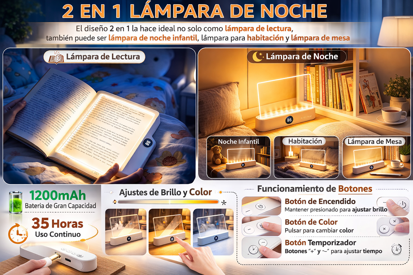 Smart Reading Light